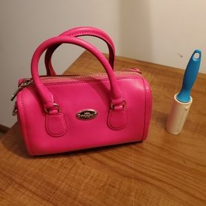 Pink Coach Baby Bently Bag